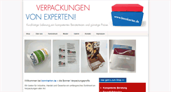 Desktop Screenshot of bonnkarton.de